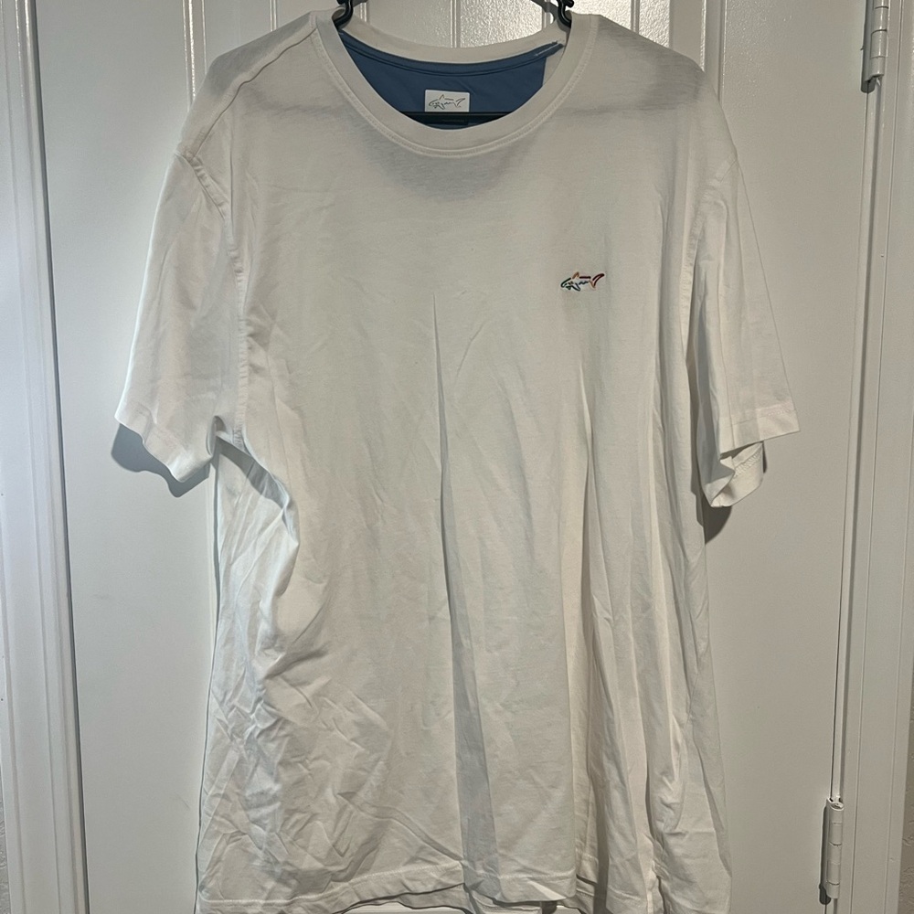 Greg Norman Collection White Short Sleeve Tee